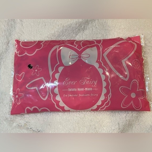 PINK Leopard Print Knit Winter Headband with Fleece Lining NWT - Picture 4 of 5